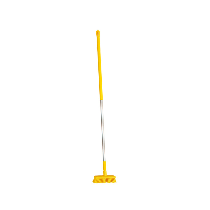 9" Compact Deck Scrub with 60" Color-Coded Alum Handle
