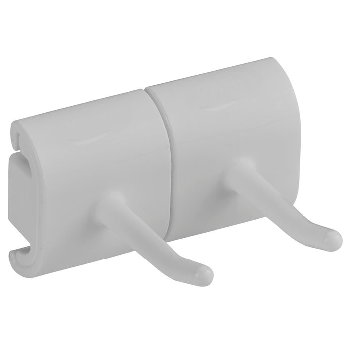 Double Hook Module for Hygienic Wall Bracket