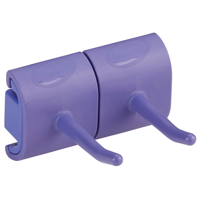 Double Hook Module for Hygienic Wall Bracket