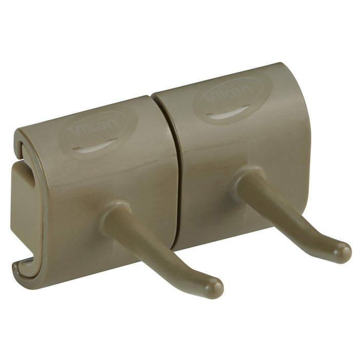 Double Hook Module for Hygienic Wall Bracket