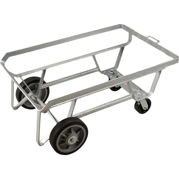 Stainless Steel Undercarriage for Angled Dump Tub