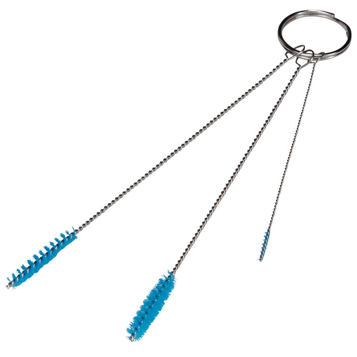3-Piece Vikan Small Diameter Tube Brush Set
