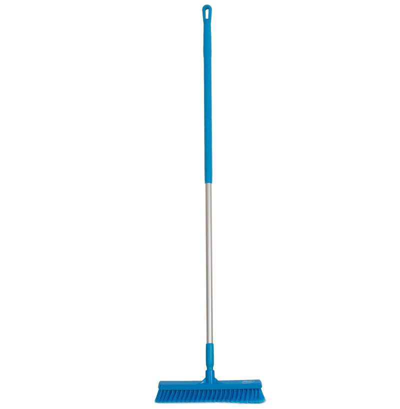 16" Fine Particle Push Broom w/ 60" Aluminum Handle