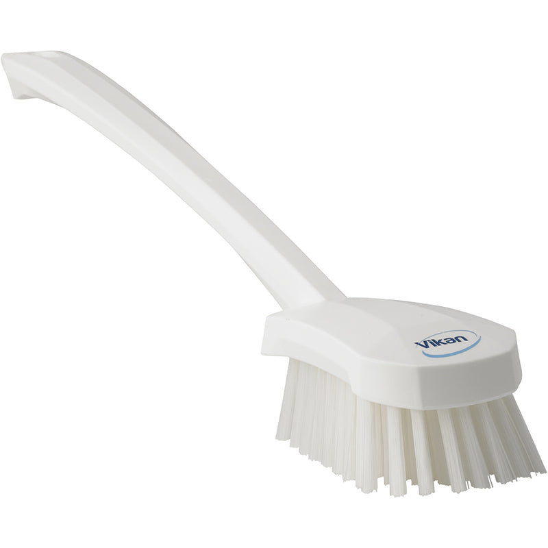 Long-Handled Scrubbing Churn Brush Stiff Bristles