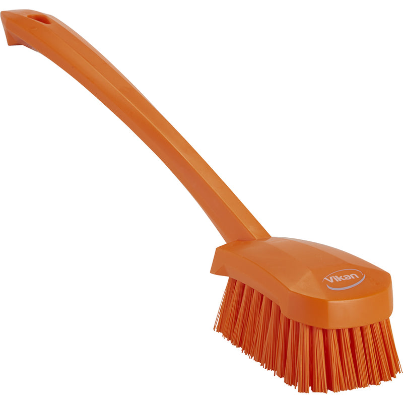 Long-Handled Scrubbing Churn Brush Stiff Bristles
