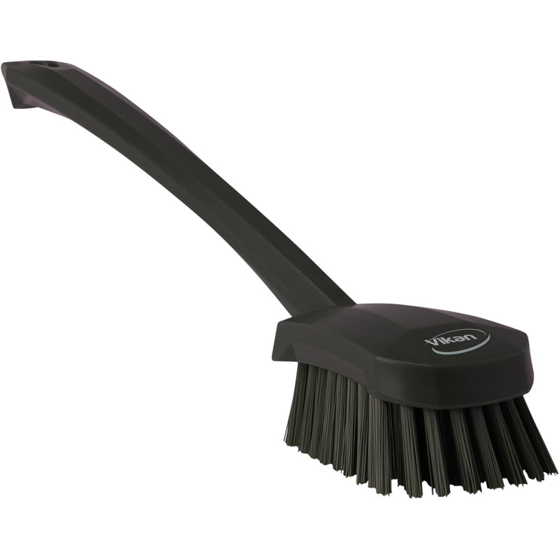 Long-Handled Scrubbing Churn Brush Stiff Bristles
