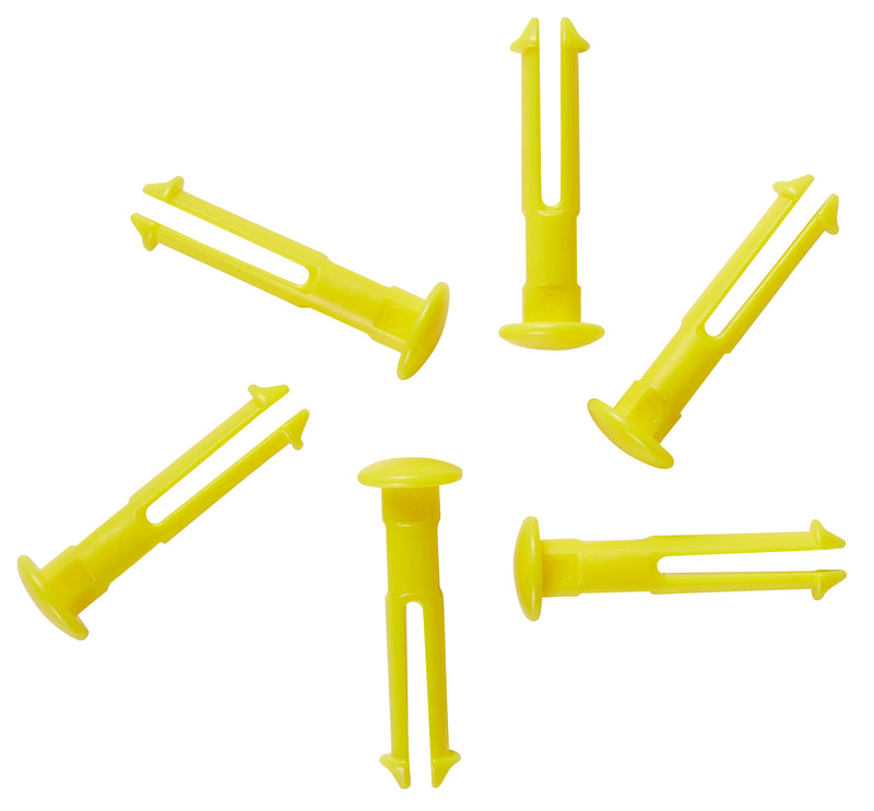 Replacement Pins for Hygienic Hi-Flex Wall Bracket System - 6 PK