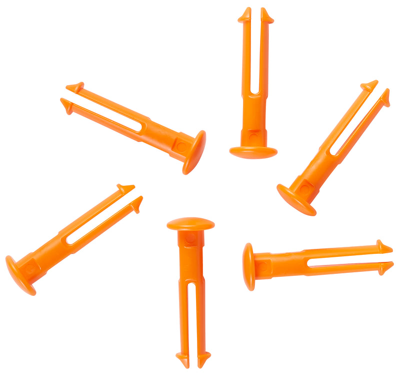 Replacement Pins for Hygienic Hi-Flex Wall Bracket System - 6 PK