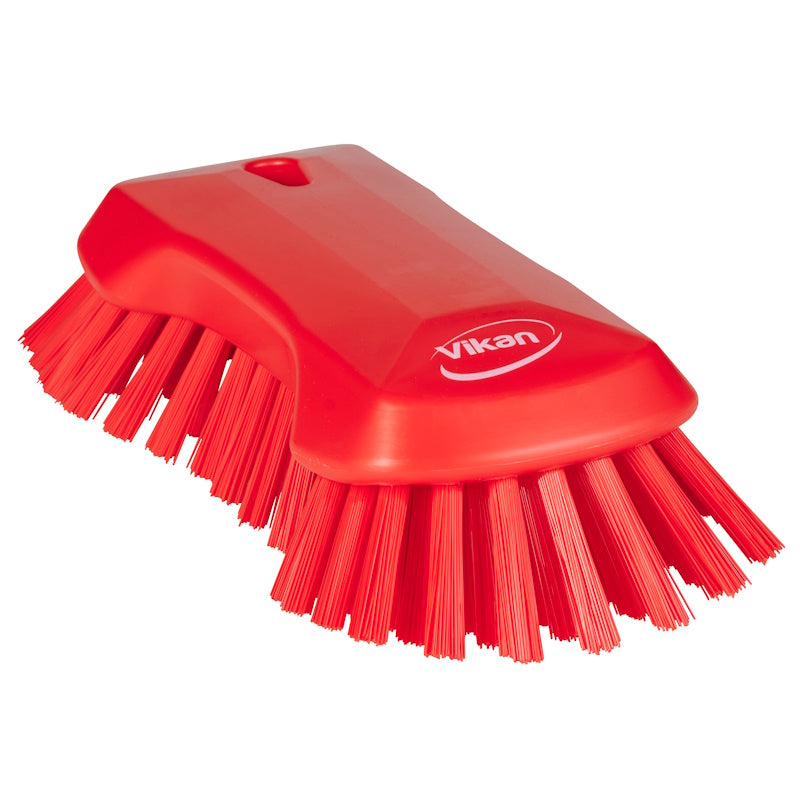 XL Hand Brush with Flared Stiff Bristles