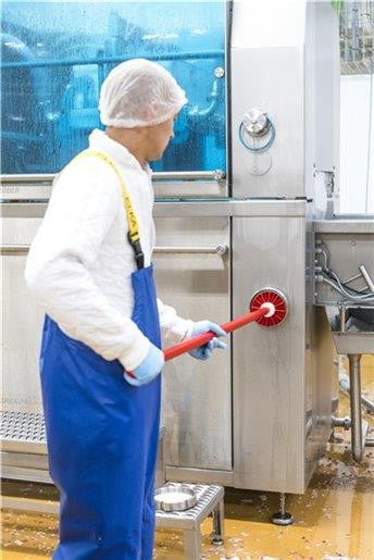 5" Pipe Brush with 51" Handle