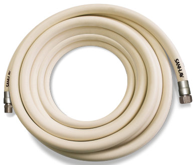 75 ft. Prem Wash Down Hose Assembly w/ Stainless Fittings