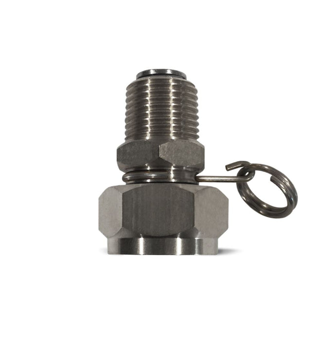 Stainless Steel Swivel Hose Adapter 3/4" FGHT x 1/2" MNPT
