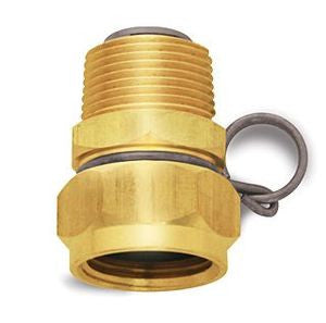 Brass Swivel Hose Adapter 3/4" GHT