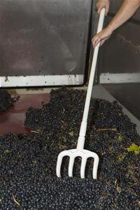 Hygienic Rake with 60" Color-Coded Polypro Handle