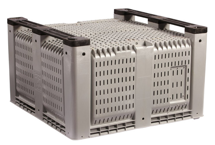 MACX48 Vented Harvest Bin - 48" x 48" x 28.5" Bulk Container