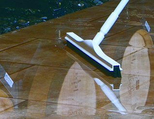 24" Double Foam Squeegee with 60" Handle